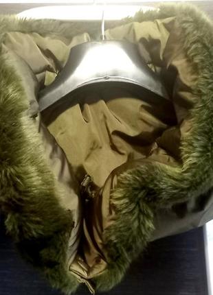 Теплое пальто со съемным воротником sisley7 фото