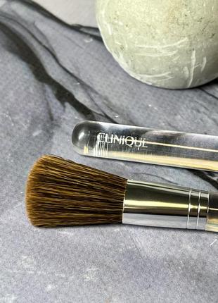 Оригінал пензель для нанесення рум'ян clinique blush brush оригинал кисть для румян3 фото