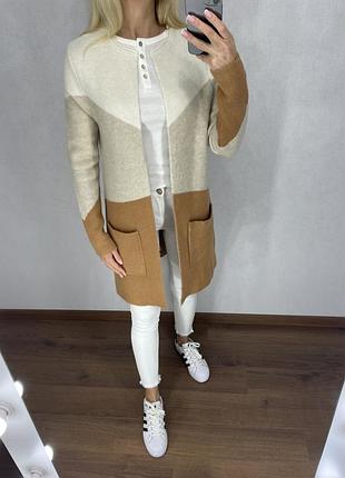 Теплий кардиган. amisu. розміри хс, с.