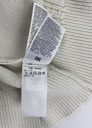 В’язаний світер gap cable crew light cream 9