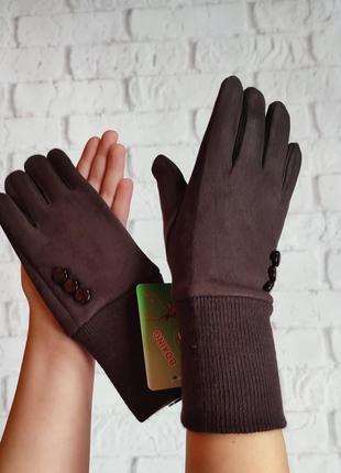 #рлзпродаж рукавичок на дівчинку колір шоколад