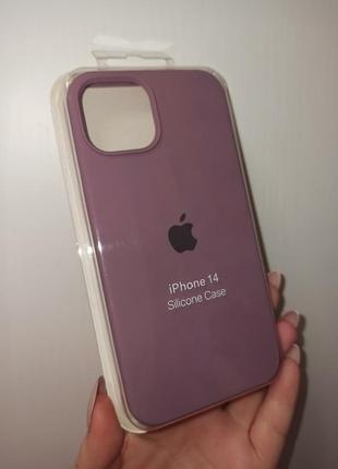 Чохол бампер силіконовий матовий на айфон 14, бампер на iphone 14