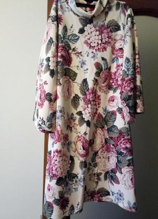 Плаття, сукня, платье цветочный принт3 фото
