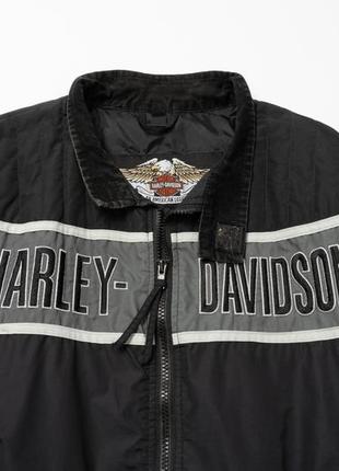 Harley davidson race jacket vintage мужская куртка2 фото
