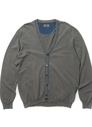 Gran sasso cardigan котоновый мужской кардиган