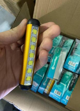 Фонарь — лампа светодиодная на магните zj-1159/ яркий фонарик 4 режима работы