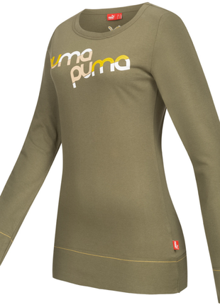 Оригинал женский реглан с длинным рукавом puma