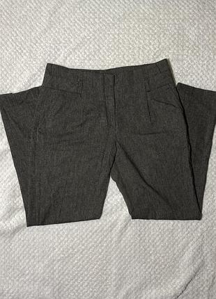 Брюки з тонкої шерсті без підкладки zara