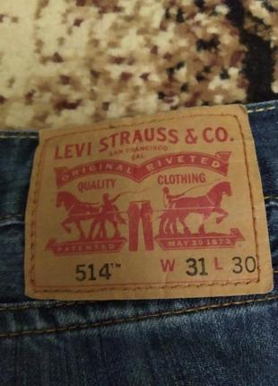 Джинсы levi strauss 514 w31l305 фото