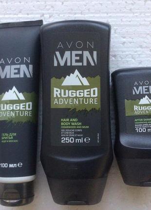 Мужской набор для бритья care men-avon-кедр и мускус