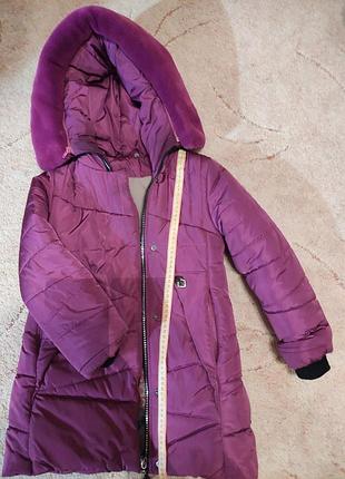 Зимове пальто на дівчинку