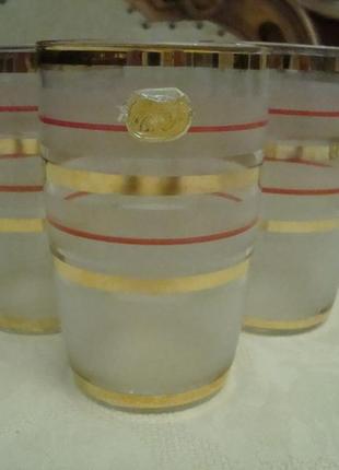 Набор кувшин стаканы 6 шт богемия чехословакия №600(2)3 фото