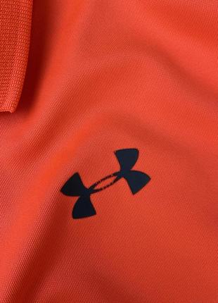 Поло under armour спортивне чоловіче поло (100 % оригінал)4 фото