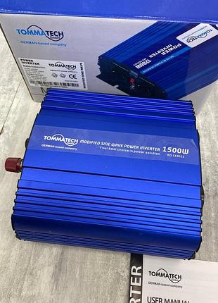 Tommatech ms-1500w 12v модифицированный синусоидальный инвертор ( люкс)