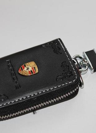 Ключниця для авто шкіра keyholder porsche