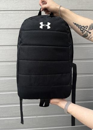 Рюкзак under armour спортивний міський чорний андер армор чоловічий жіночий портфель
