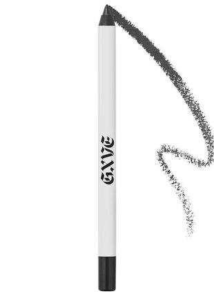 Чорна водостійка підводка для очей spiderwebs line it up clean 24hr gel pencil waterproof eyeliner gxve от gwen stefani