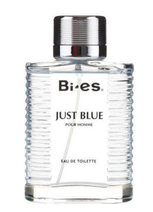 Bi-es just blue pour homme туалетная вода мужская 100 мл. джаст блю
