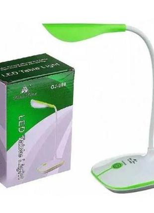 Світлодіодна лампа usb з акумулятором led lamp oj-880 настільна led лампа на акумуляторі.4 фото