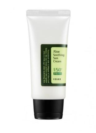 Солнцезащитный крем с алоэ cosrx aloe soothing sun cream spf50 pa+++ 50 ml