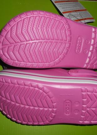 Кроксы crocs crocband р. с13-19,5см. оригинал5 фото