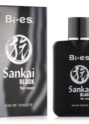 Bi-es sankai black туалетна вода чоловіча 100 мл. санкаі блек