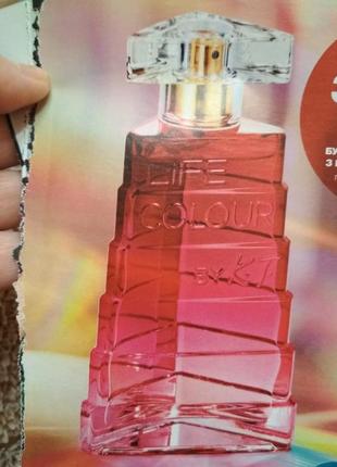 Парфумована вода life color k.t. avon, 50 мл, нова4 фото