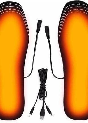 Устілки водостійкі з підігрівом від usb. розмір 41-46