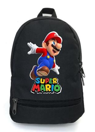 Рюкзак марио 008 подростковый cappuccino toys (mro 008-black) черный