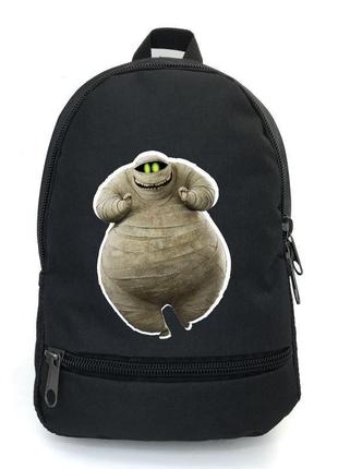 Рюкзак монстри на канікулах 006 підлітків cappucino toys (msr 006-black) чорний