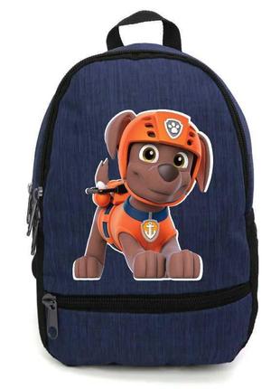 Рюкзак щенячий патруль 0015 подростковый cappuccino toys (dog 0015-blue) синий