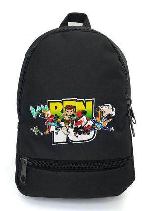 Рюкзак ben 10 підлітків cappucino toys (btn 0010-black) чорний