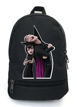 Рюкзак монстри на канікулах 005 підлітків cappucino toys (msr 005-black) чорний