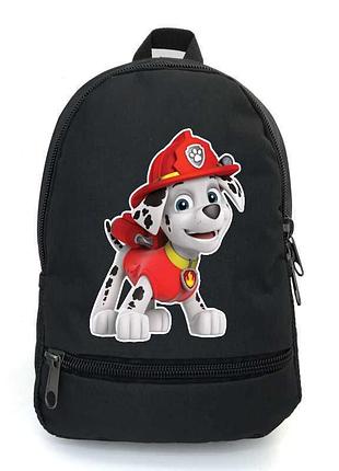 Рюкзак щенячий патруль 0010 подростковый cappuccino toys (dog 0010-black) черный