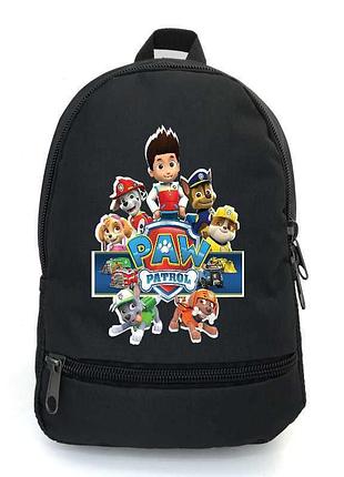Рюкзак щенячий патруль 005 підлітків cappucino toys (dog 005-black) чорний