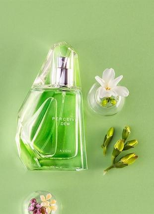 Парфюмированная вода для женщин avon perceive dew 50 ml