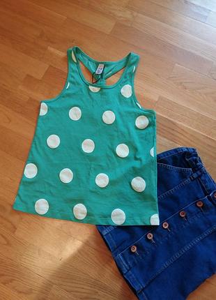Яскрава майка в горох zara на 9-10 років