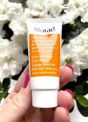 Крем для обличчя murad murad city skin age defense broad spectrum spf 50 pa ++++