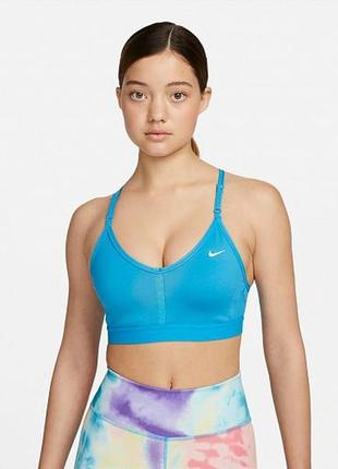 Топ жіночий nike w nk indy bra v-neck cz4456-446