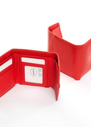 Женский компактный кожаный кошелек dr.bond. жіночий шкіряний гаманець3 фото