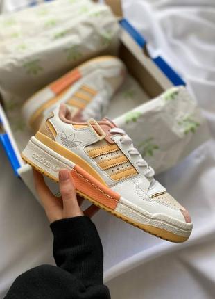 Кросівки adidas forum 84 low white/orange