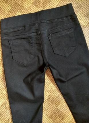 Чорные джинсы скинни леггинсы ride express ☘️ наш 42р5 фото