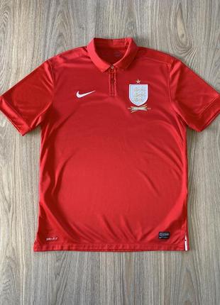 Мужская коллекционная футбольная поло nike england football polo 150 years