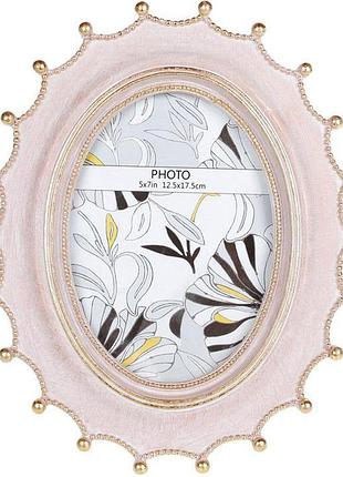 Фоторамка tudor «raicio pink» для фото 12х17см, полістоун