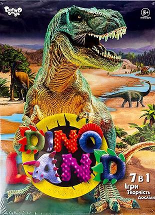 Креативна творчість "dino land 7 в 1" укр (5), шт