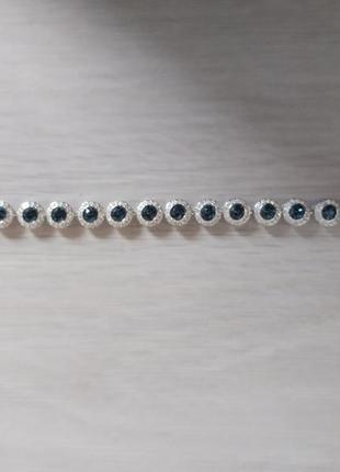 Элегантный браслет swarovski angelic на узкую ручку, s/xs