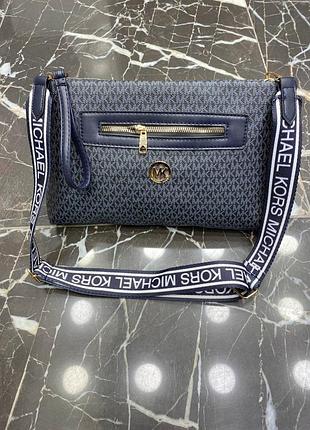 Сумка черная женская в стиле michael kors клатч сумка майкл корс