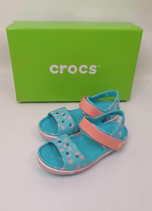 Сrocs sandal kids bayaband сандалії для дівчаток