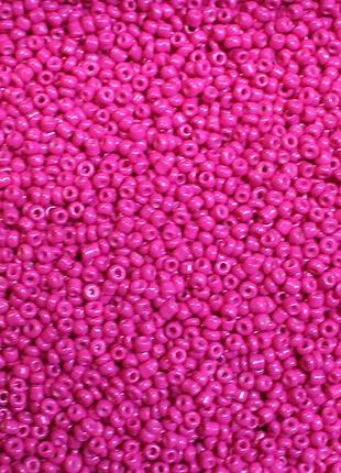 Бісер 100 грамів мелкий 12/0 deluxe:5 рожевий