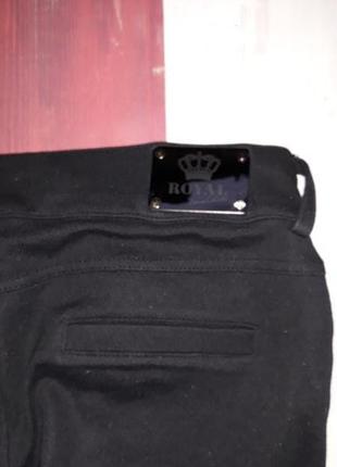Крутанские черные брюки, лосины royal denim chicks размер s-m4 фото